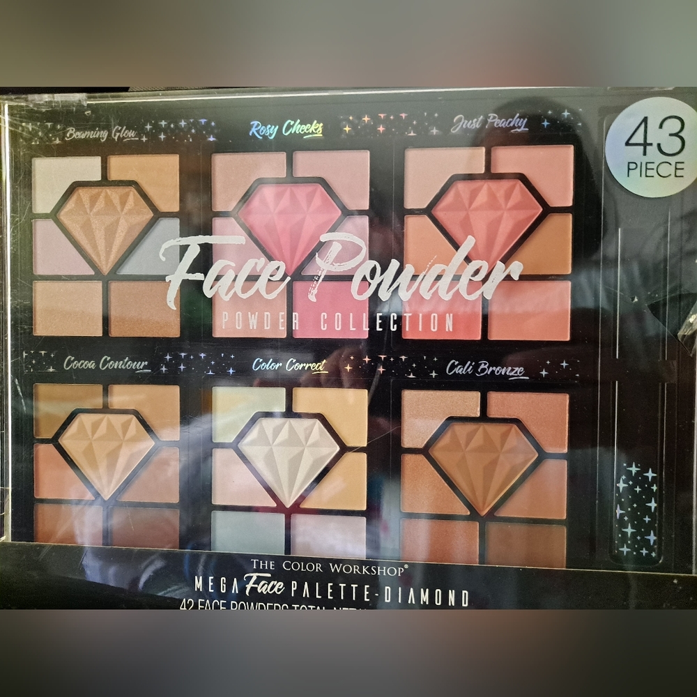 43pc face powder collection